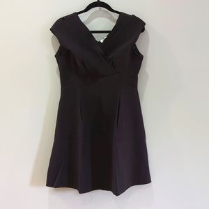 Sleeveless black dress